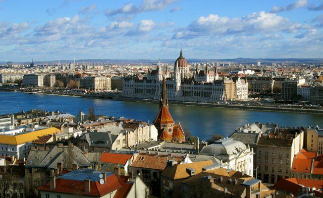 Budapest Fernicular View