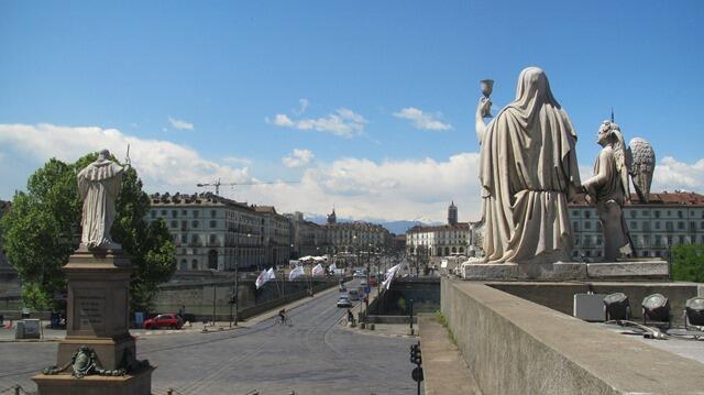 Piazza Vittorio Veneto in Turin