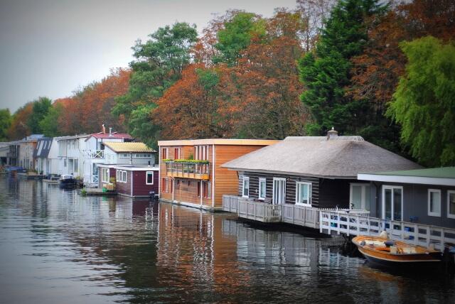 Amsterdam houseboats