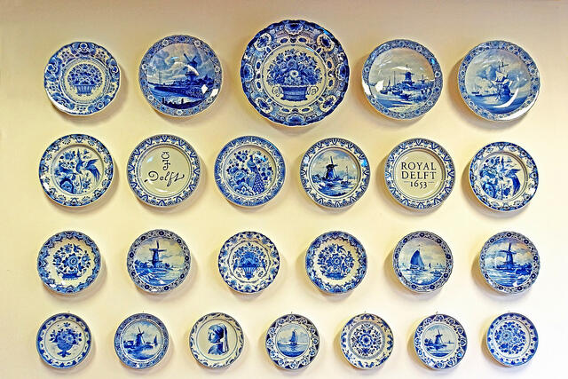 Delft blue - typically Dutch - Amsterdam