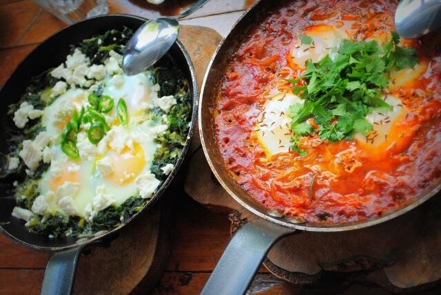 Shakshuka breakfast - Paviljoen van Beuningen - Amsterdam