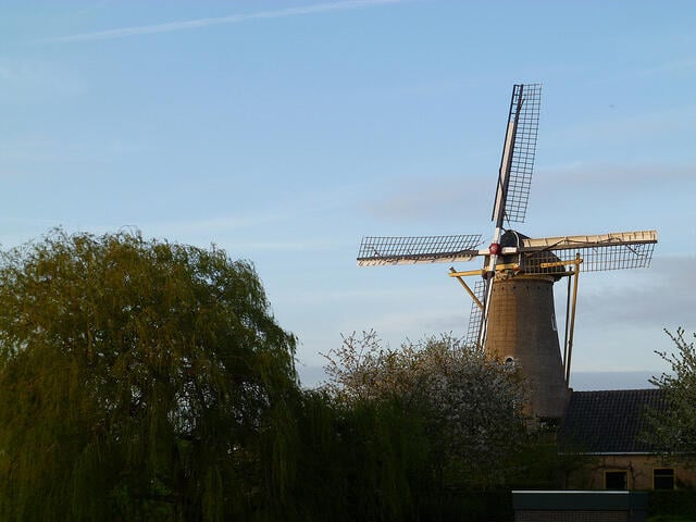 Windmill - typically Dutch - Amsterdam