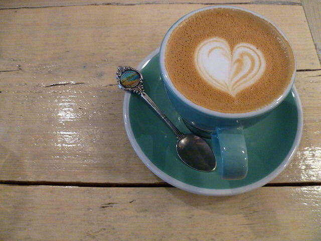 coffee on a rainy day