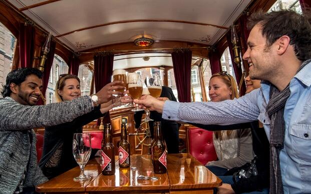 Eating Amsterdam boat trip