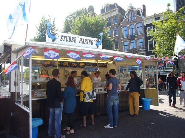 Herring-Zeevang-Amsterdam herring stand de zeevang amsterdam