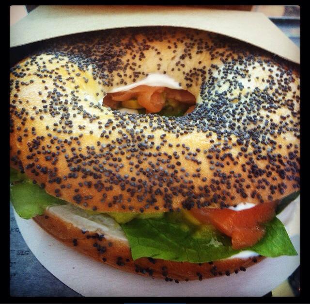 Bagel at Nanu, Rome