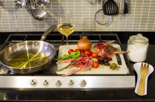 Quagliette alla cacciatora ingredients