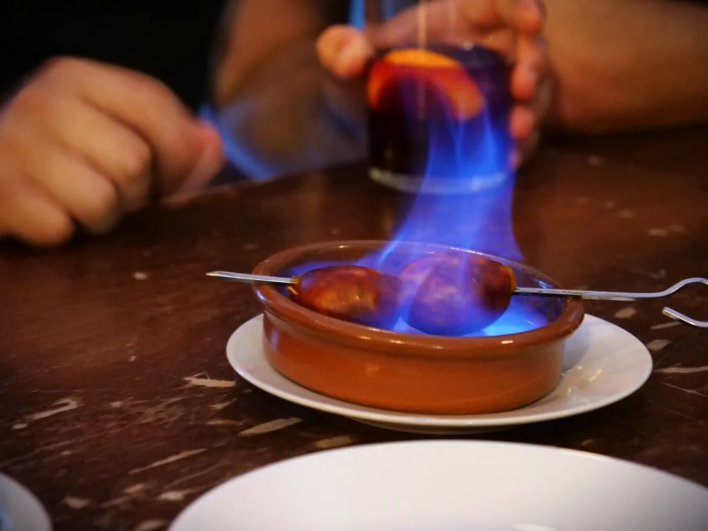 seville_tapas_tour_chorizo_fire