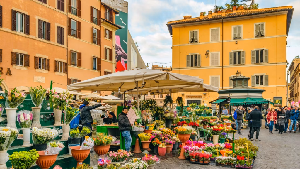 Campo di Fiori Rome Market Guide