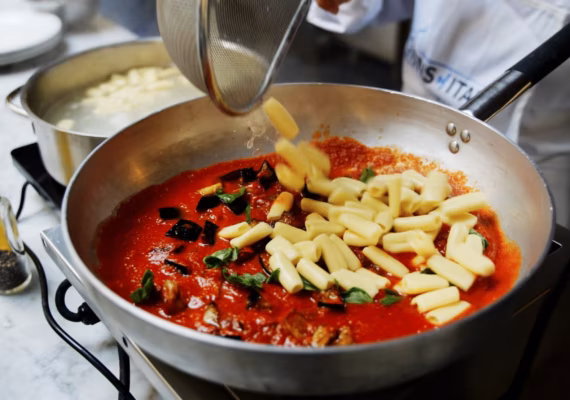 Pasta and Gelato Cooking Class in Palermo