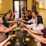 Group_celebrating_at_Spirito_DiVino_Rome